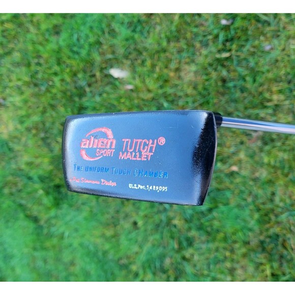 Alien Sport Tutch Mallet The Uniform Touch Chamber Steel Shaft 35" Putter RH - Picture 2 of 16